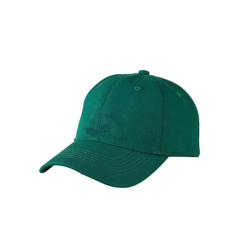 Custom Logo Cotton Soft Top Baseball Cap For Women Men Classics Simple Adjustable Dad Hat Outdoor Sport Dad Hats Wholsale