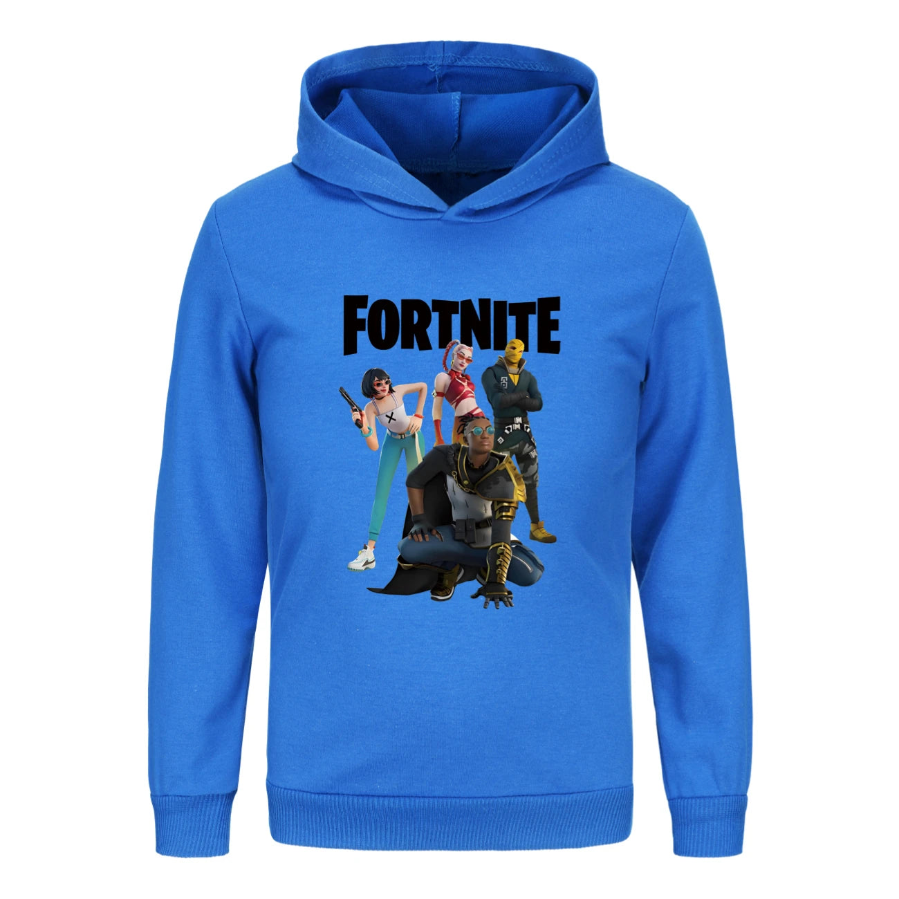 Hoodie Fortnite para Crianças Roupa de Princesa para Meninas Moda Bebé Rapazes Roupa Primavera Outono Sweatshirt Tops Infantis 4403