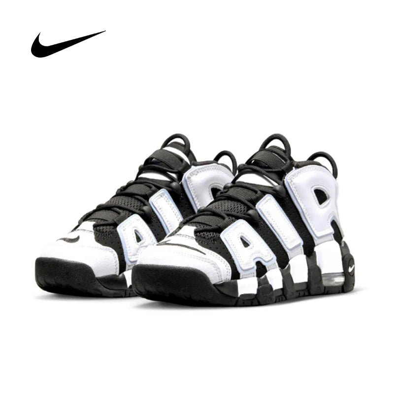 Nike Air Uptempo Scottie Pippen Sapatilhas de Basquetebol Casuais de Cano Baixo com Amortecimento Air para Homem e Mulher DQ6200-001