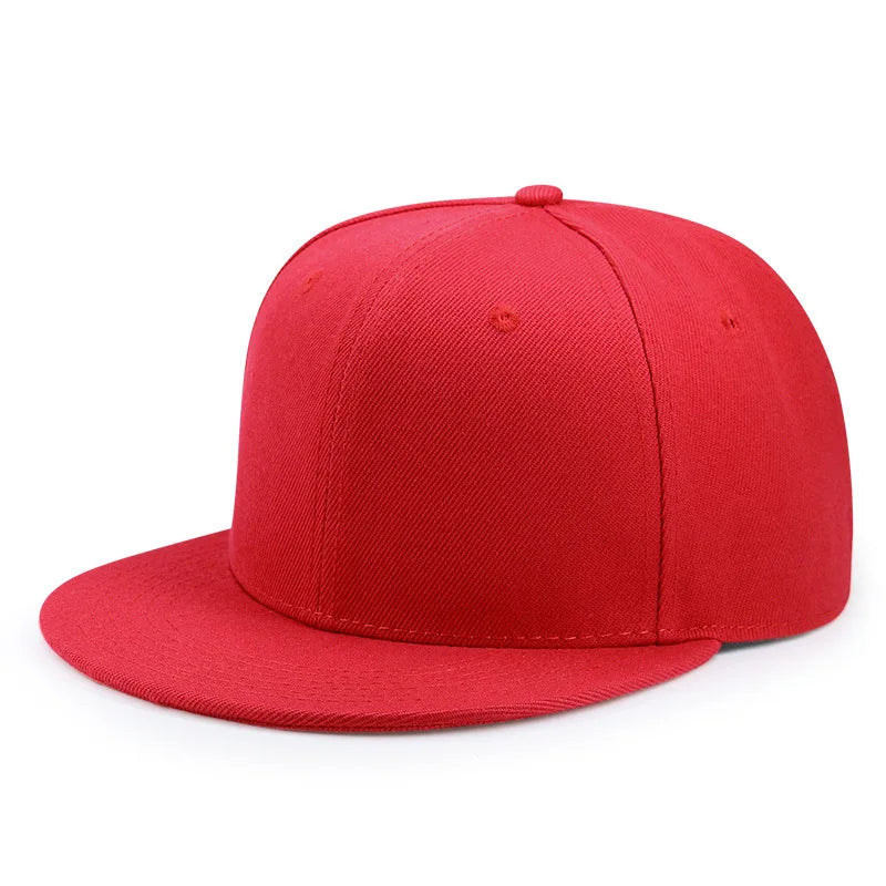 Custom Print Embroidery Logo Flat-brimmed baseball cap Unisex Outdoor Hat Hip Hop Dad Hat Gorras Hombre Street Snapback Hat
