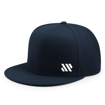 Gorra de béisbol con logotipo blanco. Gorra unisex ajustable, transpirable y de ala plana. Gorra ligera para actividades al aire libre y viajes. Gorra.