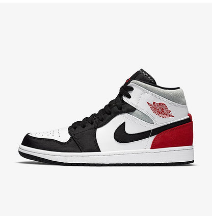 Nike Air Jordan 1 AJ1 originali da uomo, scarpe da basket sportive mid top ammortizzate 852542-100