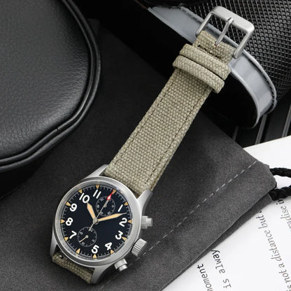Militado VK61 VK67 Quarz-Chronographenuhr 39mm 316L-Edelstahlgehäuse 3 Zifferblätter wasserdicht 100M Multifunktions-Militäruhr