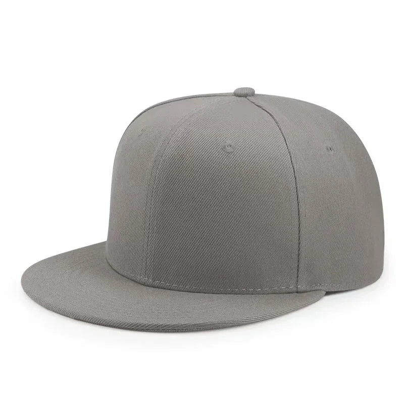 Big Bone Man Plus Size Baseball Caps Adult Flat Peak Hip Hop Fitted Hat Men Women Large hats Snapback Cap size 6 3/4 to 8