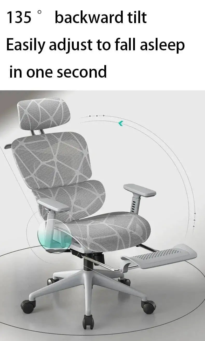 Support, Electronic Gaming Seat Computer Chair Back Adjustable Ergonomic Free Delivery Sedia Office Chair Wheelchair Furniture