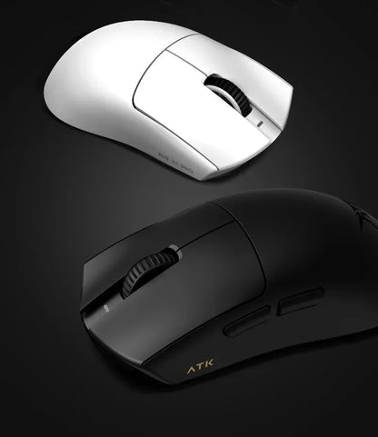 Neue ATK X1 SE Starlight kabellose leichte Gaming-Maus PAW3395 26K DPI Hub Page Driver 1000Hz – Gaming-Maus und PC-Spieler-Zubehör