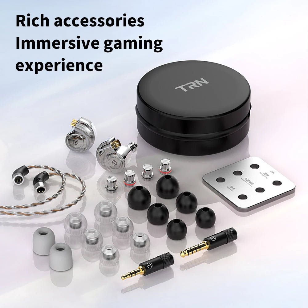 TRN Conch Lucky Bag Monitor In-Ear – Auricolari HiFi cablati dinamici DLC Diamond con filtri a ugello di accordatura per Xiaomi