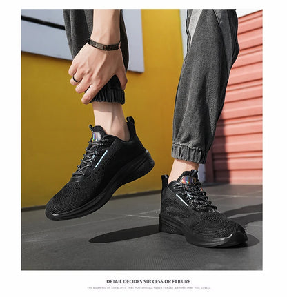 Leather Men Shoes Sneakers Trend Casual Shoe Italian Breathable Leisure Male Sneakers Non-slip Footwear Men Vulcanized Shoes
