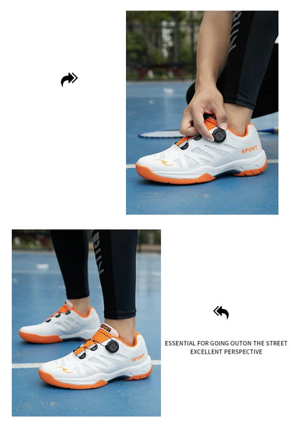 Men Badminton Shoes Non-slip Breathable Sneakers High Quality Table Tennis Shoes Wear Resistant Competition Volleyball Shoes