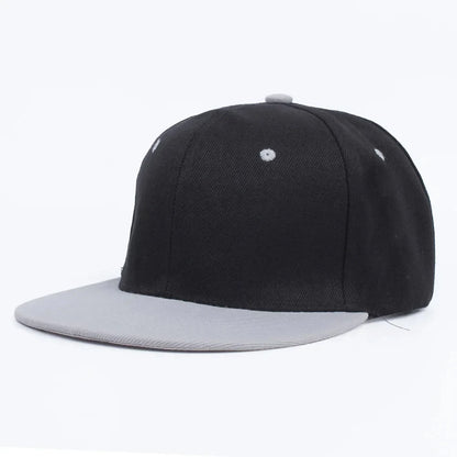 Unisex Cap Acrylic Plain Snapback Hat High Quality Adult Hip Hop Baseball Caps for Men Women Outdoor Leisure Baseball Flat Hat