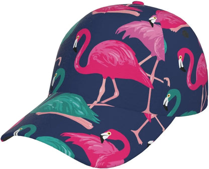 Playful Building Block Print Baseball Cap Women Men Adjustable Snapback Hat Glitter Fashionable Baseball Cap