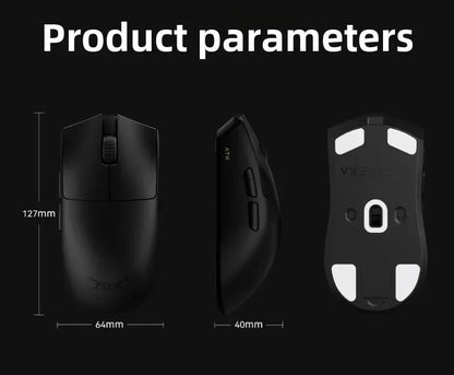 Neue ATK X1 SE Starlight kabellose leichte Gaming-Maus PAW3395 26K DPI Hub Page Driver 1000Hz – Gaming-Maus und PC-Spieler-Zubehör