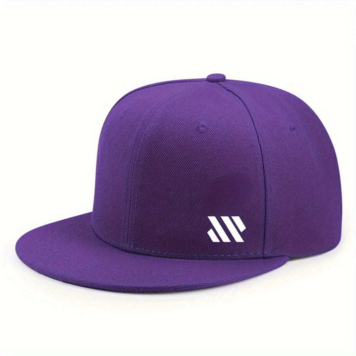 Gorra de béisbol con logotipo blanco. Gorra unisex ajustable, transpirable y de ala plana. Gorra ligera para actividades al aire libre y viajes. Gorra.