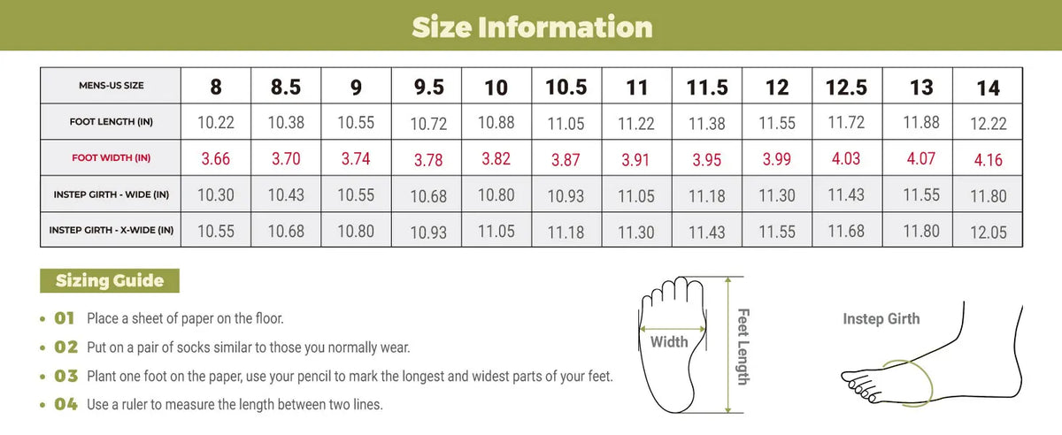 FitVille Wide Design Men's Golf Shoes Professional Outdoor Water Resistant Anti-slip Sport Shoes for Course with Spikes
