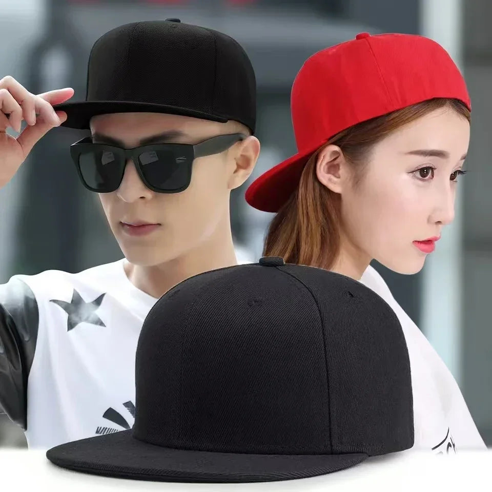 Big Bone Man Plus Size Baseball Caps Adult Flat Peak Hip Hop Fitted Hat Men Women Large hats Snapback Cap size 6 3/4 to 8
