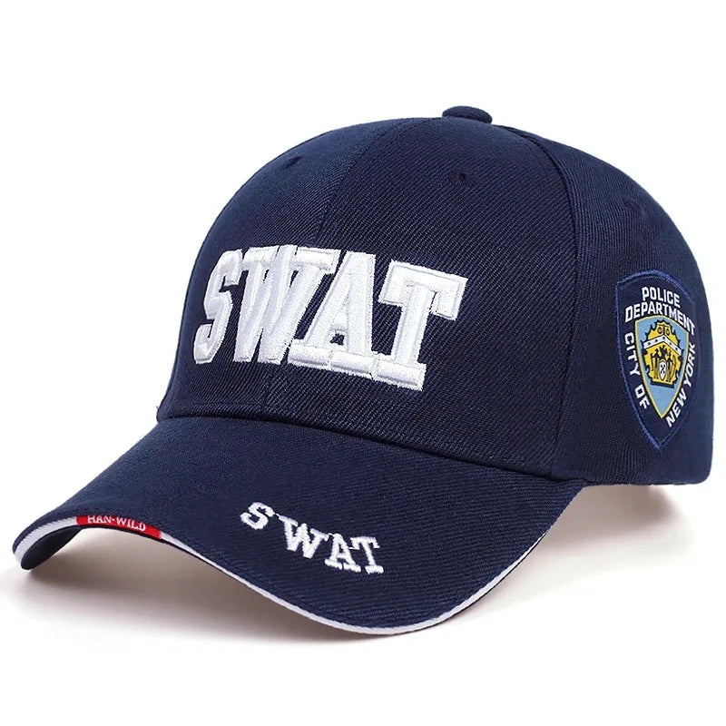 Sports SWAT Fashion Letters Baseball Caps for Men's Women Female Male Sport Visors Snapback Caps Sun Hat Male Gorras
