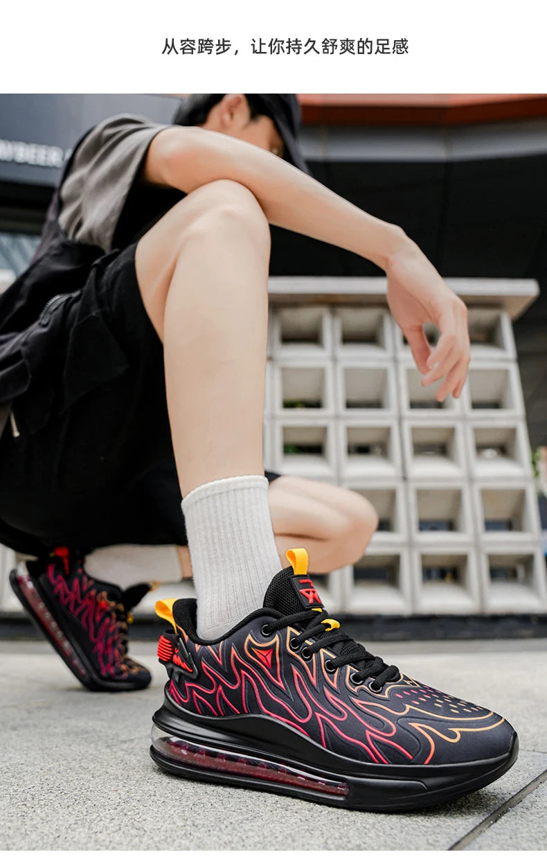 Zapatillas para hombre, calzado casual masculino, tenis de lujo, zapatillas deportivas transpirables, mocasines de moda y calzado de running para hombre