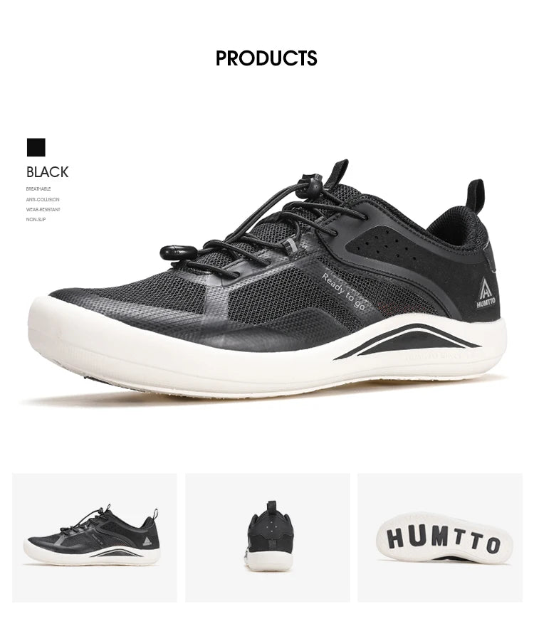 HUMTTO Breathable Walking Shoes for Men Luxury Casual Men's Sneakers Designer Sports Jogging Running Trainers Summer Men's Sneakers