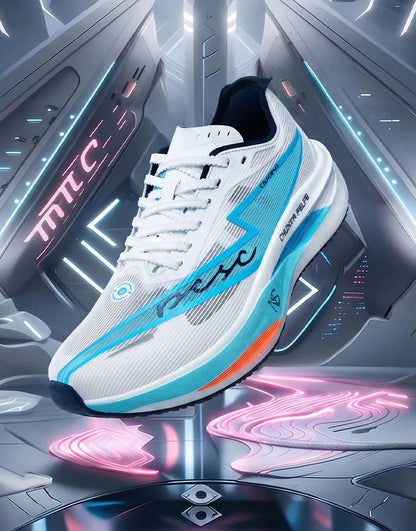 Laufschuhe für Herren, Carbonplatte, spezialisiert für Marathon und Sport, atmungsaktiv, leicht, komfortable rutschfeste Chunta-Sneaker für Damen