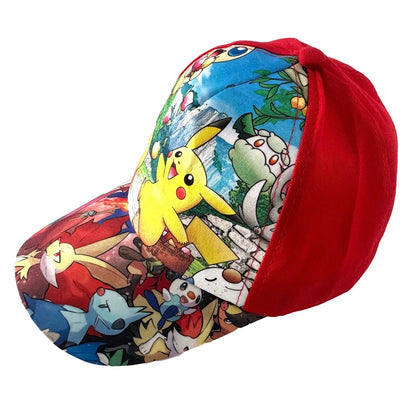 1 Pc Cartoon Baseball Cap Pokemon Action Figures Pikachu Hat Festival Party Supplies Kid Gift Toy