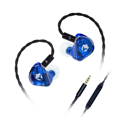 Auricolari gaming HiFi cablati EPZ G10 – Cuffie monitor in-ear Type-C e 3.5mm con DAC, isolamento acustico, cavo rimovibile e microfono