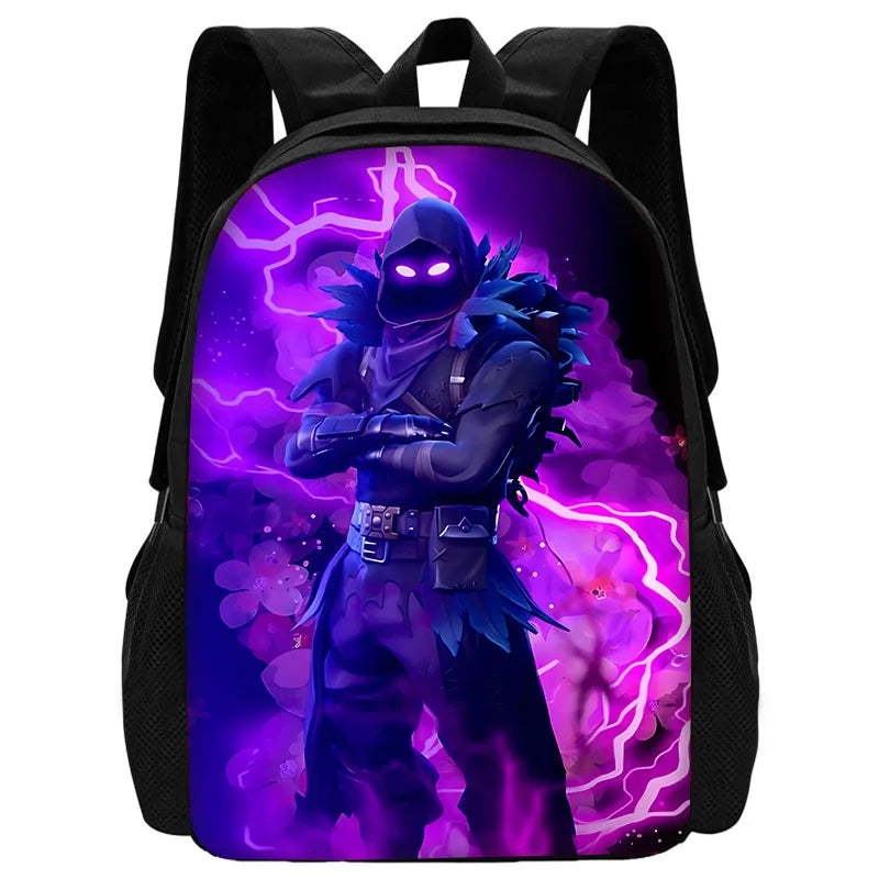 Classic Game FortniteS Kids Backpacks Boys and Girls Student Birthday Gift Child School Bags Unisex Camping Durable Rucksack