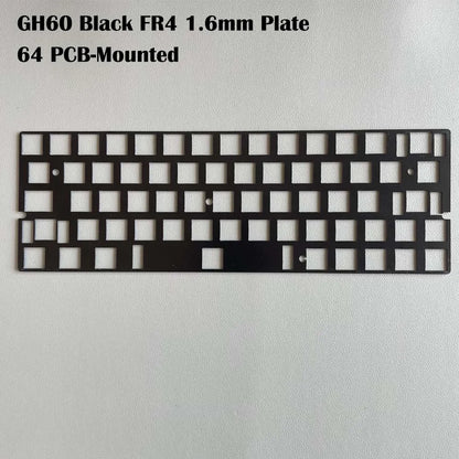 Hot-Swap 64RGB Mechanical Keyboard Custom PCB Compatible With GH60 Wooting 60he RAKK PCB Kit optional
