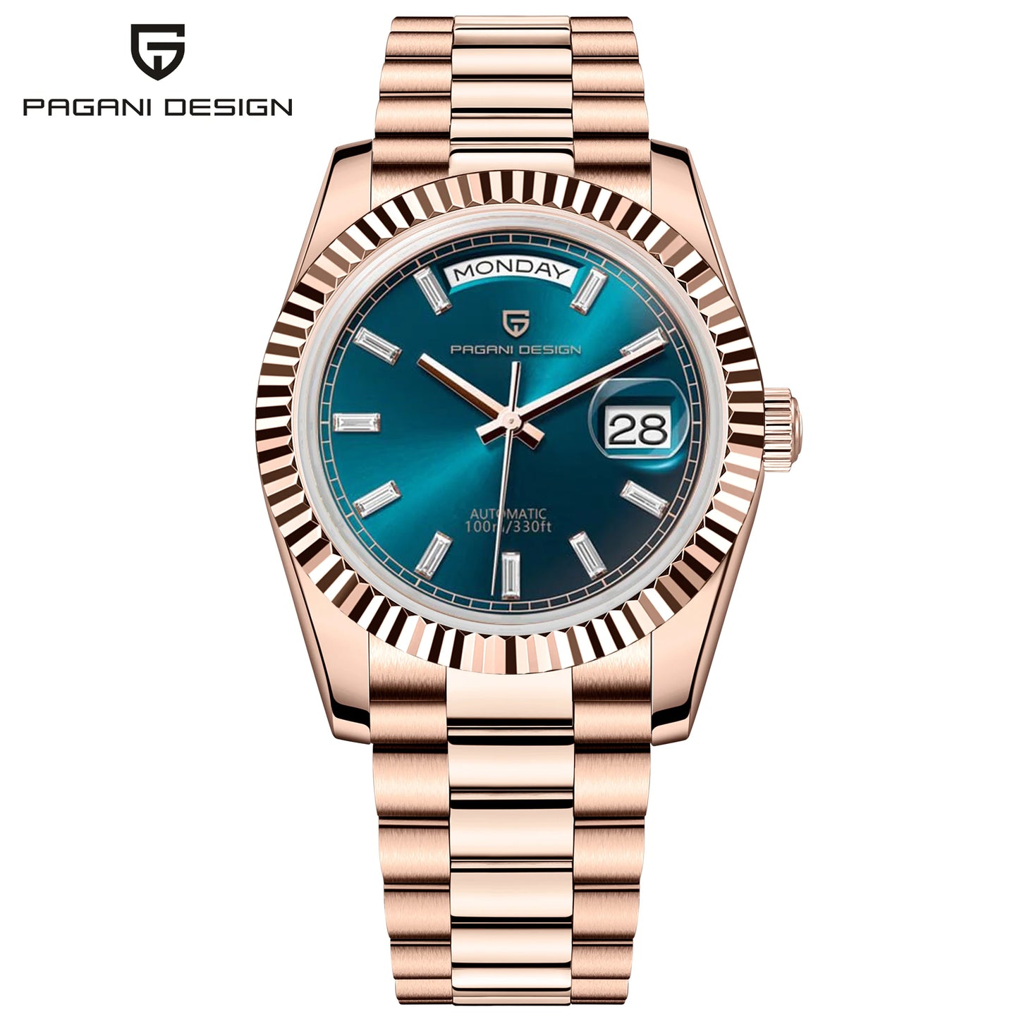 PAGANI DESIGN Men's Watches 2026 New Enamel Dial DD36 Automatic Watch Men Business Waterproof Mechanical Wristwatch For Men Gift
