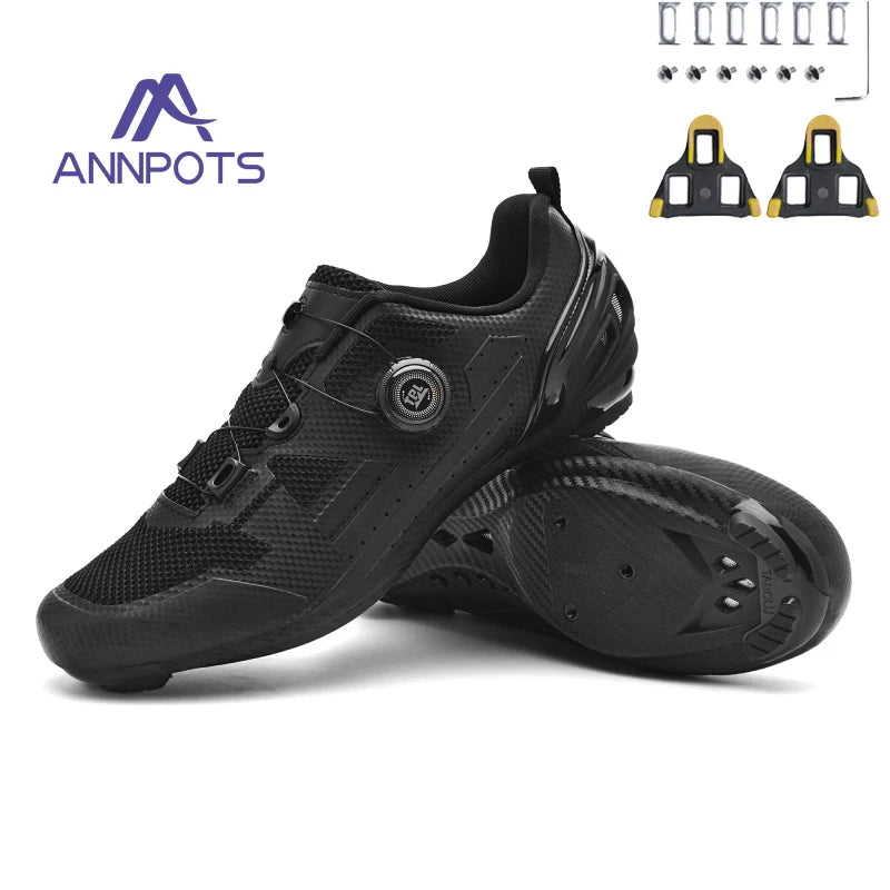Professional Men Mtb Cycling Shoes White Racing Self-Locking 2024 Speed Road SPD Bicycle Sneakers New Women Flats Cleats Shoes