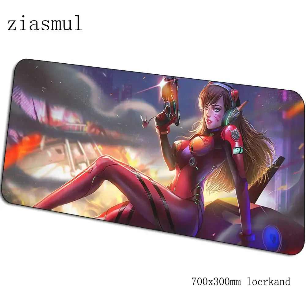 DVA Gamer-Mauspad 70x30cm XL Gaming-Mauspad PC-Notebook-Schreibtischmatte, süßes Padmouse für Spiele, Weihnachtsgeschenke für Gamer, Gamer-Matten, Gamepad