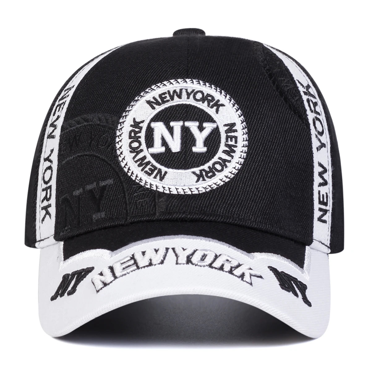 Unisex Letter Embroidery Baseball Caps Spring and Autumn Outdoor Adjustable Casual Hats Sunscreen Hat