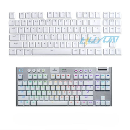 G915 913 TKL G815 G813 strukturierte, rutschfeste, transparente, hintergrundbeleuchtete Tastenkappe, geeignet für Logitech mechanische Tastaturen
