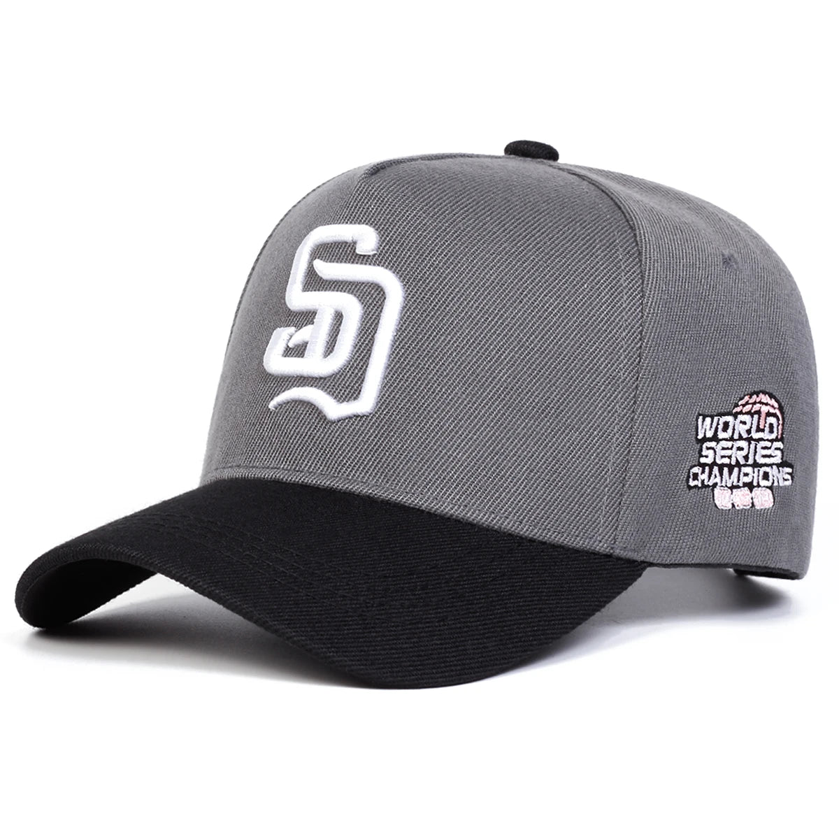 Cappellini da baseball unisex con ricamo di lettere SD, cappelli casual regolabili, cappelli da esterno per la protezione dal sole in primavera e in autunno