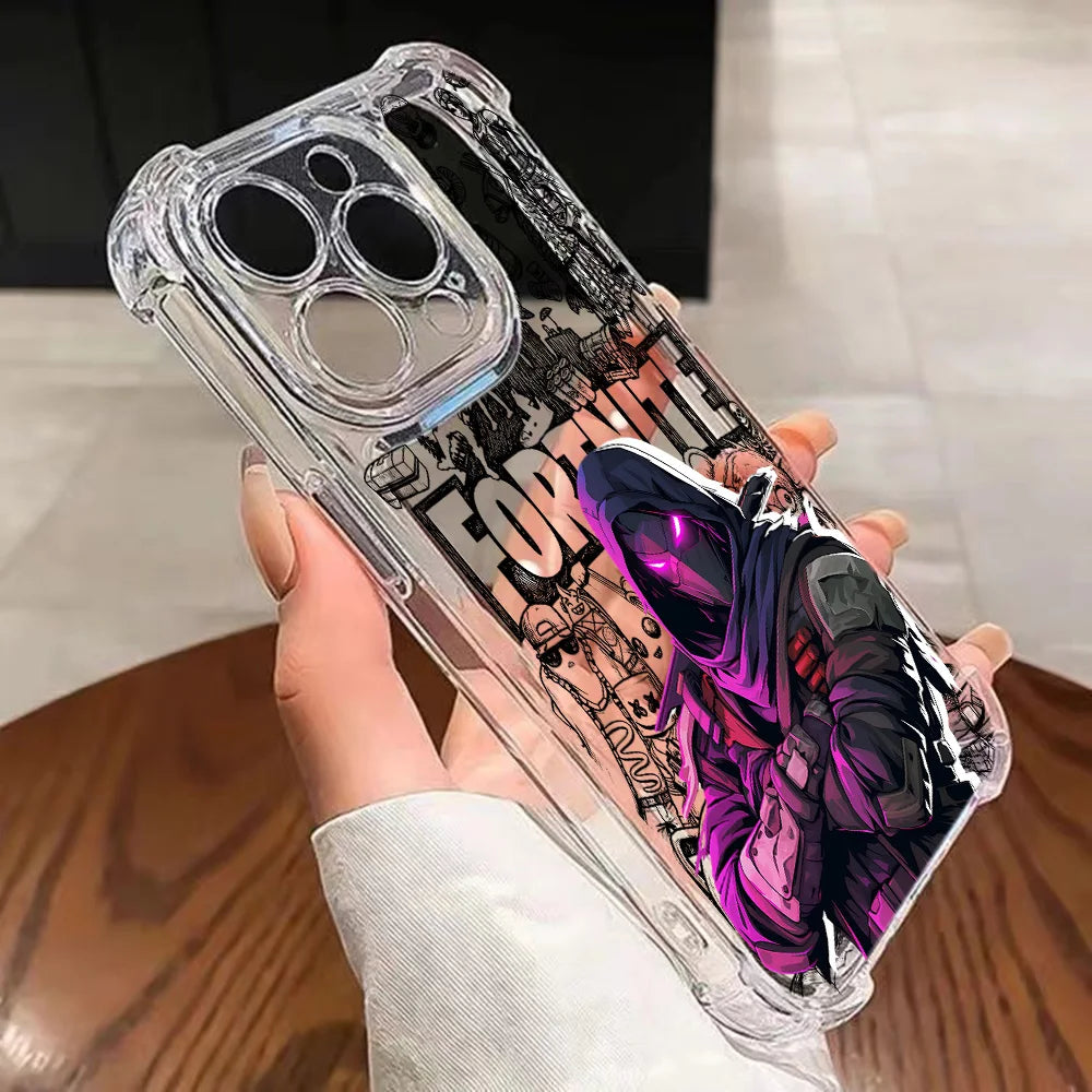 Fortnite Gaming-Handyhülle für Samsung A37 A57 A17 A07 A06 A56 A26 A33 A54 A51 A13 A73 A55 A53 A36 A35 A34 A25 A24 A23 A16 4G 5G
