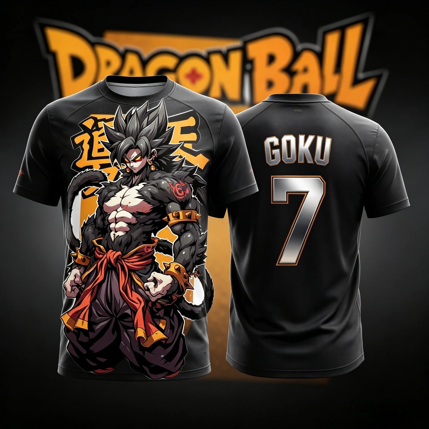 2026 Summer Dragon Ball Retro Fitness T-shirt Men's Oversized 3D Printed Short-sleeved Family Unisex Children's Sports Shirt
