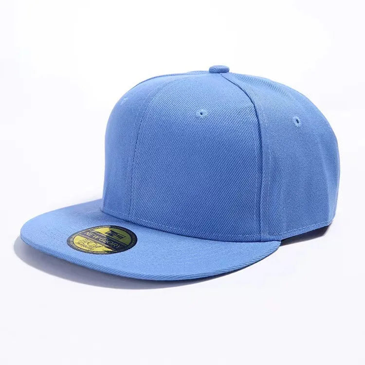 Custom Print Embroidery Logo Flat-brimmed baseball cap Unisex Outdoor Hat Hip Hop Dad Hat Gorras Hombre Street Snapback Hat