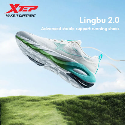 Xtep Lingbu 2.0 Ανδρικά Παπούτσια Τρεξίματος 2025 Spring ACE Support Feather Foam Αθλητικά Παπούτσια Stability Advanced Sneakers 875119110001