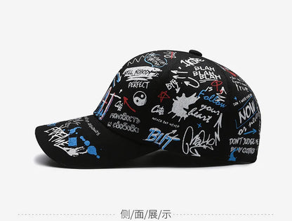 Mode Hip Hop Baseballkeps personlighet Trucker-kepsar Bomull Snapback-keps Utomhus solhattar sport fritidskeps