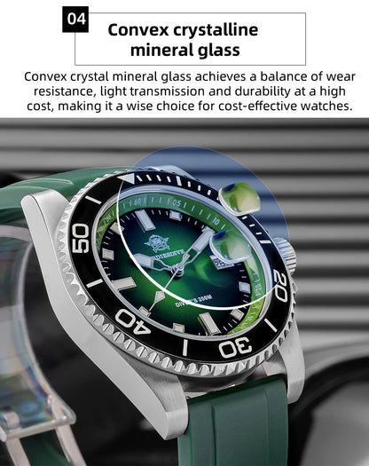 ADDIESDIVE AD2089 NEW Sports Watches Men's 41mm Quartz Watch Colorful Rotatable Bezel BWG9 Luminous 200m Waterproof Diving Watch