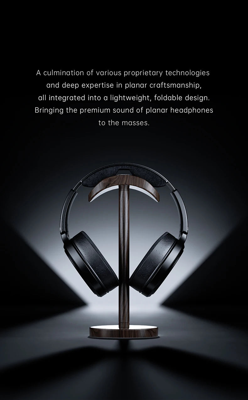 Cuffie audiophile over-ear magnetiche planari FiiO JT7 – Driver 95x86mm, headset HiFi cablato 4.4mm e 3.5mm