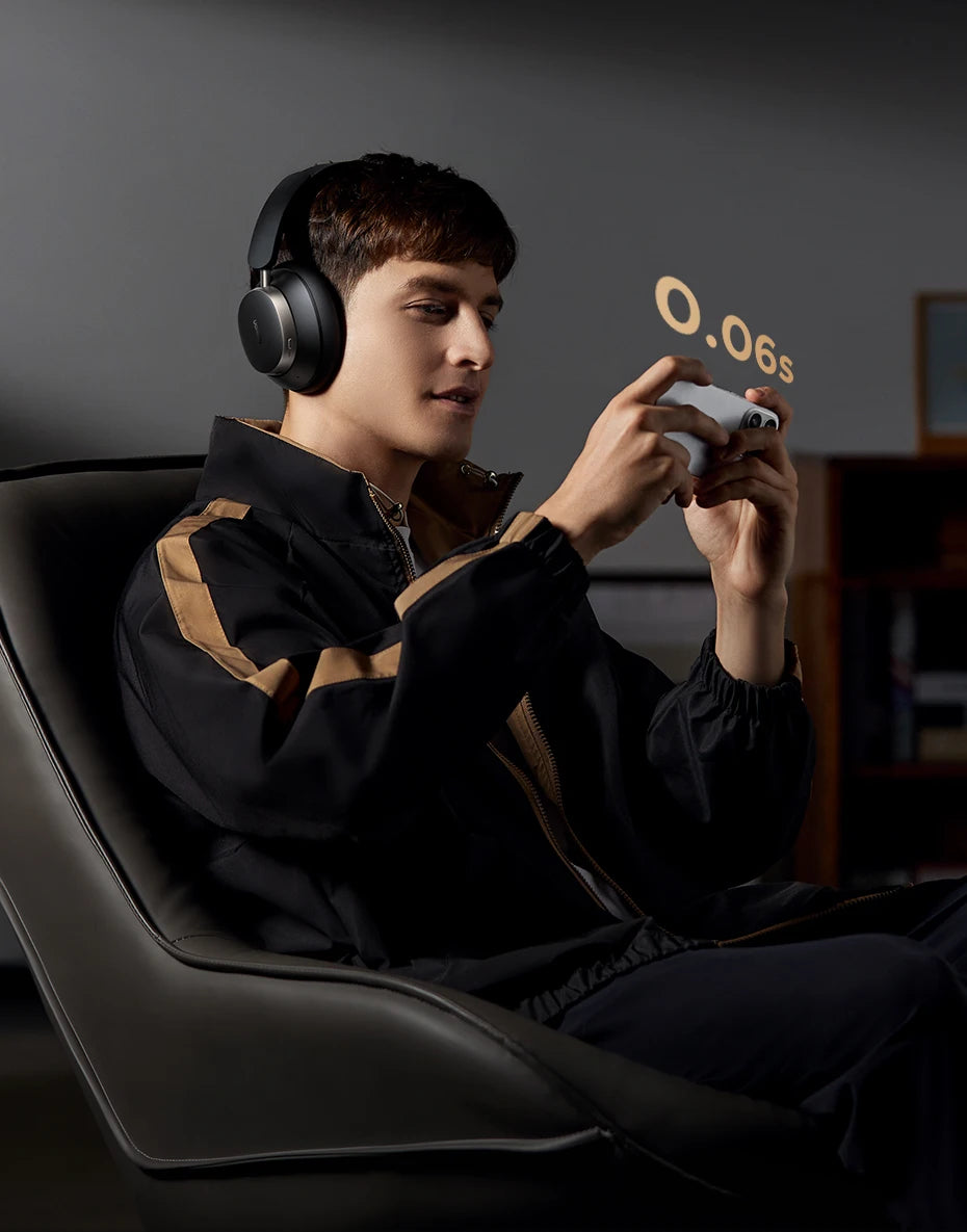 Cuffie wireless UGREEN Studio Pro ANC 48dB – Cuffie over-ear Bluetooth 6.0 Hi-Res LDAC con 120H di autonomia