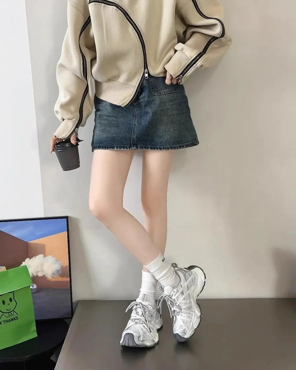 Spring Summer New Style Men and Women Dad Shoes, Thick Bottom Net Surface Sports Shoes, Trendy, Versatile, Breathable Tie Shoes