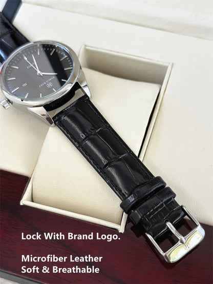 PABLO RAEZ Actual Photo Classic Top Brand Luxury Men Watch Male Date Casual Clock Leather Waterproof Quartz Business Wristwatch