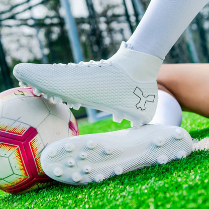Quality Soccer Cleats for Men Soccer Shoes Society Boys Football Boots Children Football Shoes Sneakers Unisex Soccer Boots