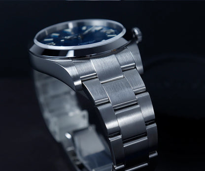 Cronos EX Diver Mechanical Men's Watch 39mm Automatic PT5000 / Miyota 90S5 Sapphire Glass Bushed Bracelet Glide Clasp 10 ATM L6031