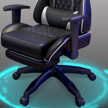 Ergonomisk drejelig gamingstol, komfortabel computerstol, moderne hjemmekontorstol, elastisk kontorstol, executive, holdbar og åndbar, Muebles Furniture