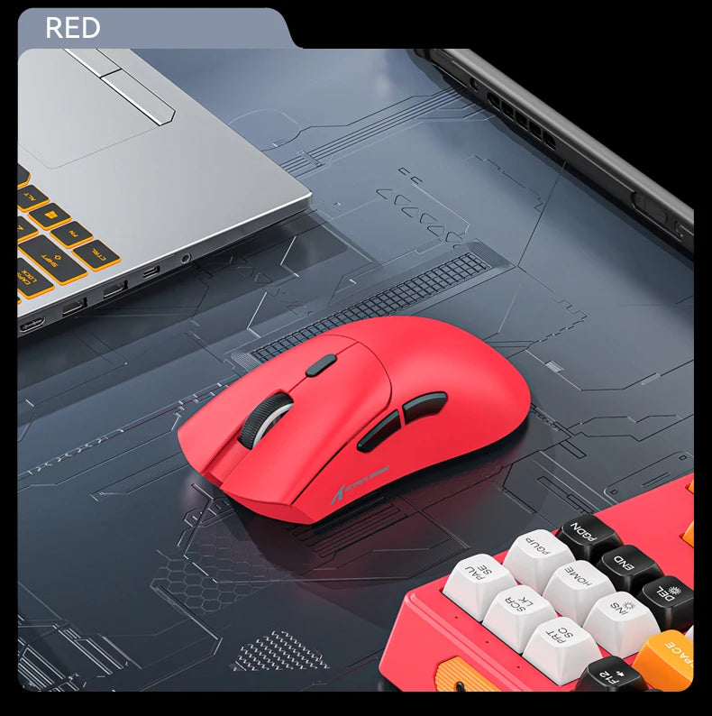 Attack Shark R1 Wireless Mouse Bluetooth Gaming Mouse, Viral Mouse Reviewed by Influencers PAW3311 Sensor, 1000Hz Return-rate