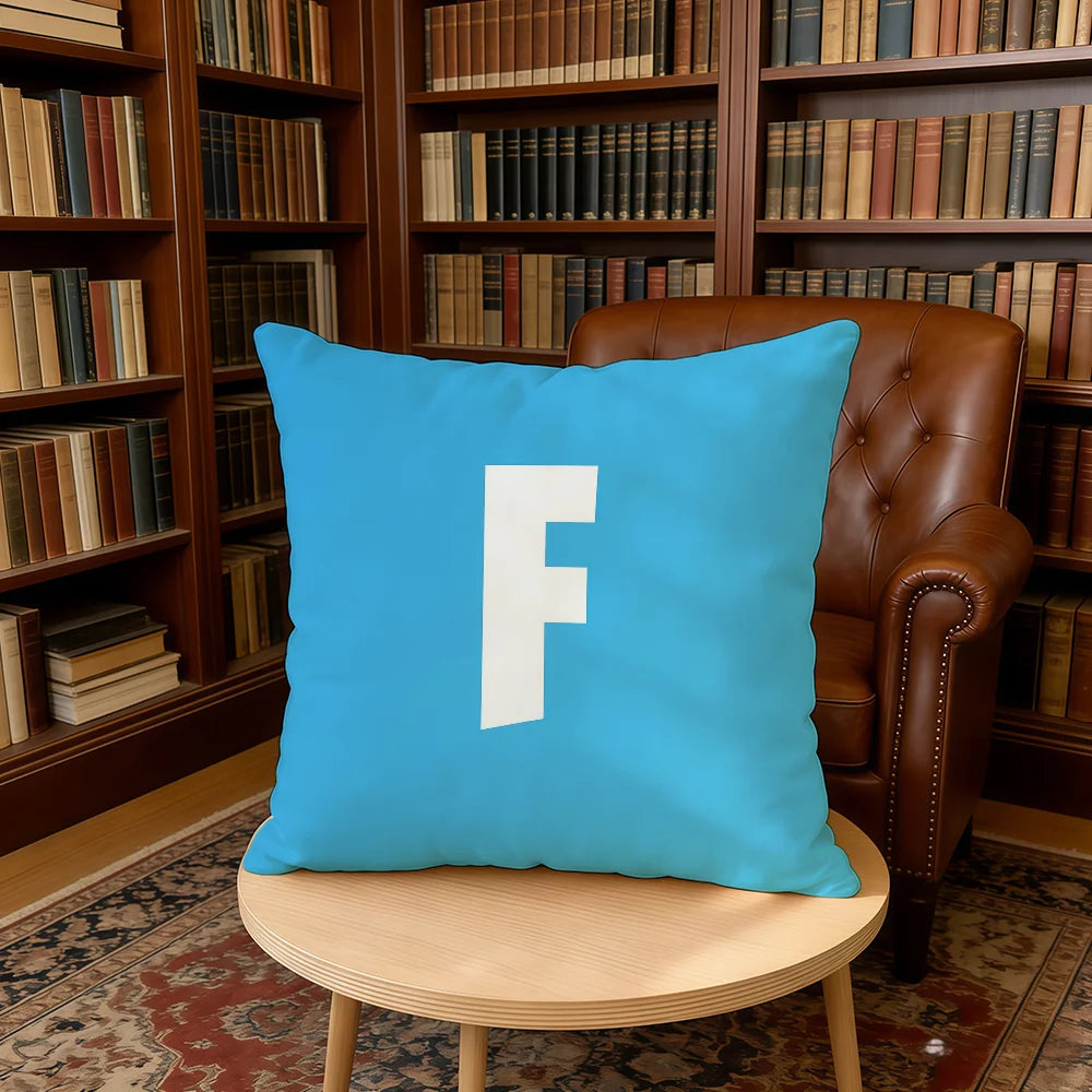 F-FORTNITE-ES Kissenbezug Gaming Home Office Geburtstags- und Jubiläumsgeschenke Weicher, hautfreundlicher Kissenbezug