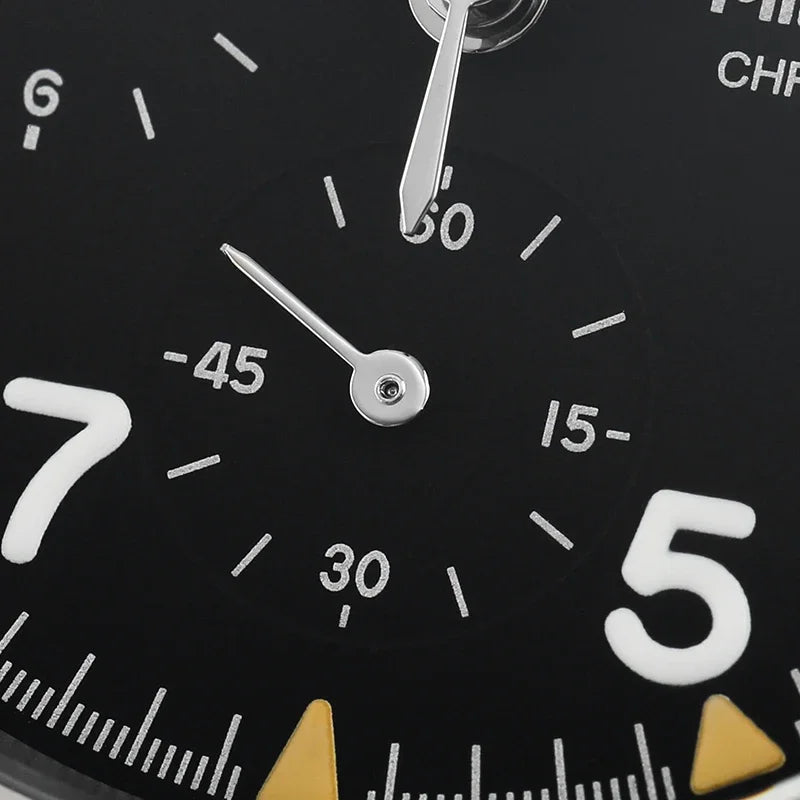 Militado VK61 VK67 Quarz-Chronographenuhr 39mm 316L-Edelstahlgehäuse 3 Zifferblätter wasserdicht 100M Multifunktions-Militäruhr