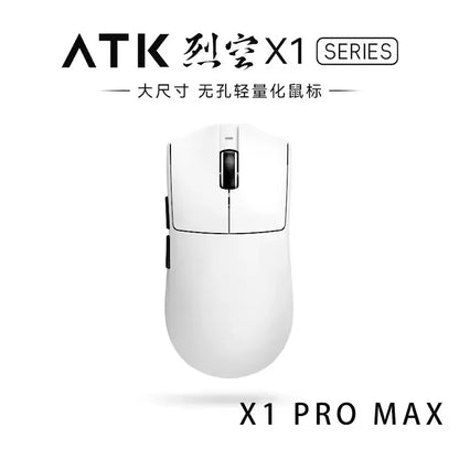 ATK X1 Series Wireless Bluetooth Mouse Paw3950/Ultra 8k Lightweight 49g Three Mode Mouse FPS Gamer Mouse Custom Gift